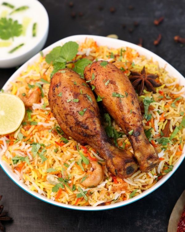 Hyderabad Chicken Dum Biryani Recipe