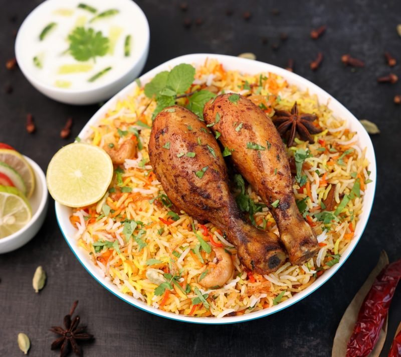 Hyderabad Chicken Dum Biryani Recipe
