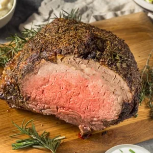 Standing Rib Roast with Herbs