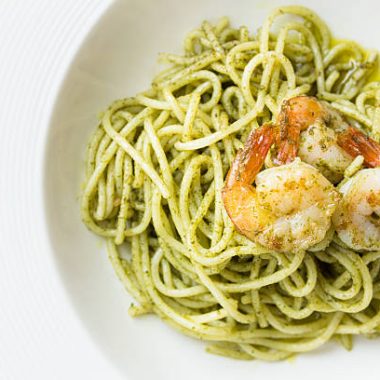 Pesto Shrimp Pasta