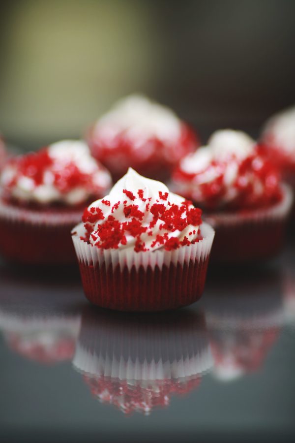 red velvet cupcakes