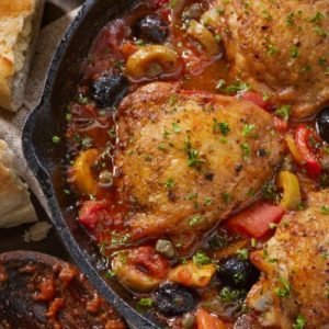 Braised Chicken with Vegetables