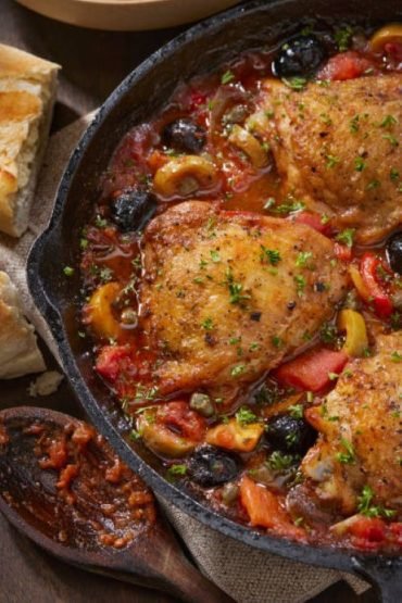 Braised Chicken with Vegetables