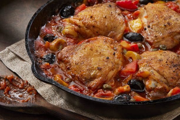 Braised Chicken with Vegetables