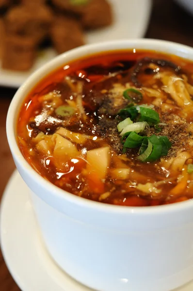 Chinese Hot and Sour Soup 