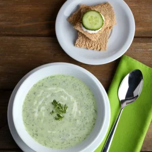 Cold Cucumber Soup