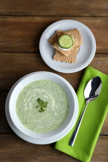 Cold Cucumber Soup