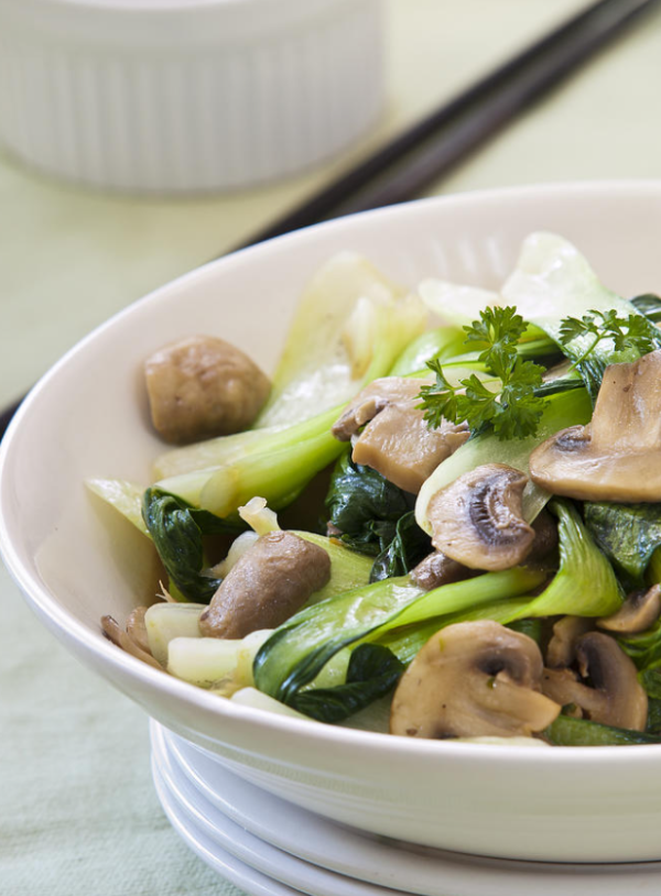 Bok Choy And Mushrooms Lazy Hunter Food Recipes