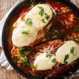 Chicken Sorrentino with Eggplant Recipe