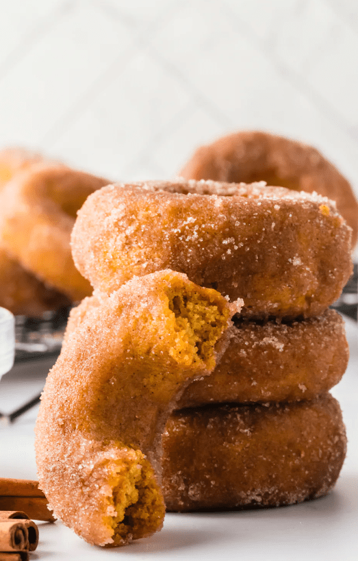 Pumpkin Spice Donuts