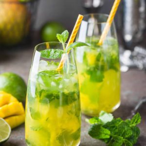 mango mojito mocktail