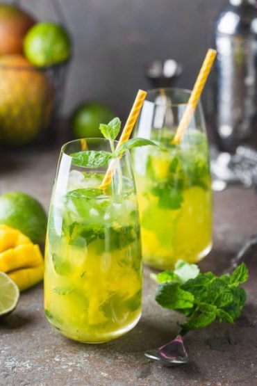 mango mojito mocktail