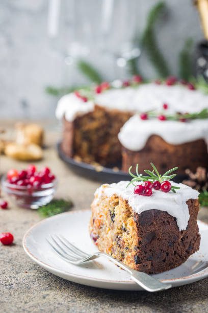 Simple Christmas Fruit Cake