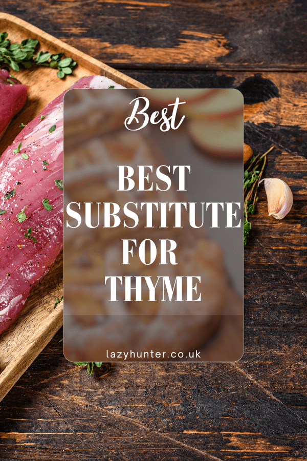 Best Substitute for Thyme