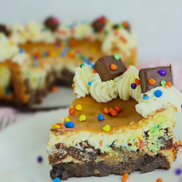 Cosmic Brownie Cheesecake