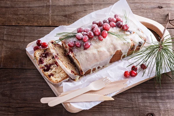 easy cranberry pound cake