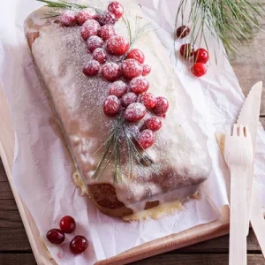 easy cranberry pound cake