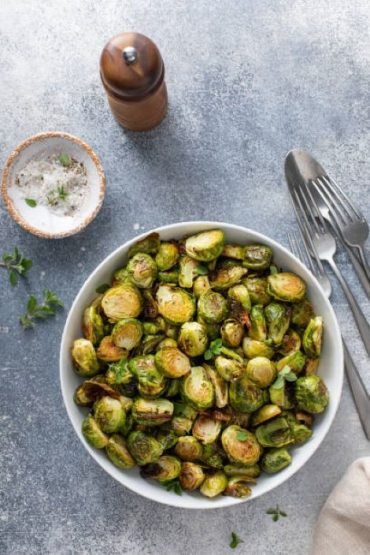 air fryer brussel sprouts