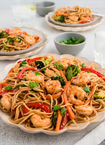 shrimp lo mein